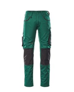 MASCOT 13079 Lemberg Unique Trousers With Kneepad Pockets - Mens - Green/Black
