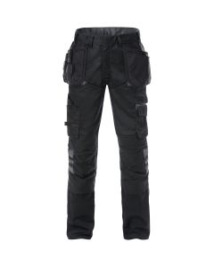 Fristads Craftsman Trousers - 2595 STFP (Black/Grey)
