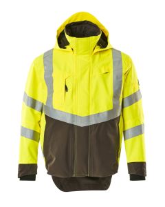 MASCOT 15501 Harlow Safe Supreme Outer Shell Jacket - Hi-Vis Yellow/Dark Anthracite