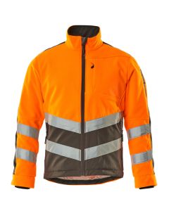 MASCOT 15503 Sheffield Safe Supreme Fleece Jacket - Hi-Vis Orange/Dark Anthracite