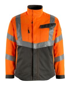 MASCOT 15509 Oxford Safe Supreme Jacket - Hi-Vis Orange/Dark Anthracite