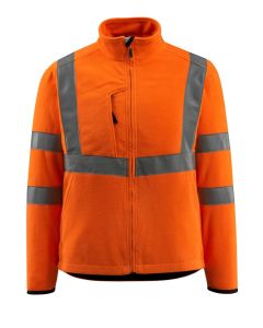 MASCOT 15903 Mildura Safe Light Fleece Jacket - Hi-Vis Orange
