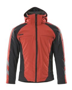 MASCOT 16002 Darmstadt Unique Winter Jacket - Red/Black