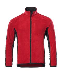 MASCOT 16003 Hannover Unique Fleece Jacket - Red/Black