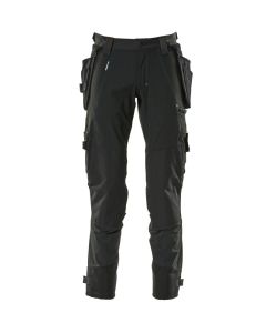 MASCOT 17031 Advanced Trousers With Holster Pockets - Black