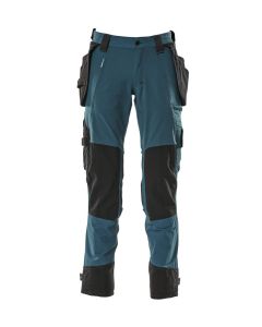 MASCOT 17031 Advanced Trousers With Holster Pockets - Dark Petroleum