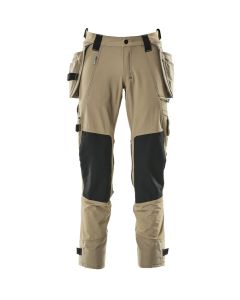MASCOT 17031 Advanced Trousers With Holster Pockets - Light Khaki
