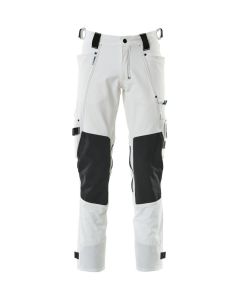 MASCOT 17079 Advanced Trousers With Kneepad Pockets - White