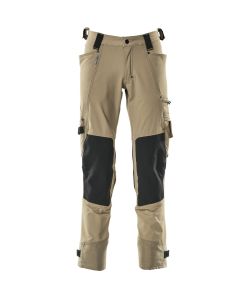 MASCOT 17079 Advanced Trousers With Kneepad Pockets - Light Khaki