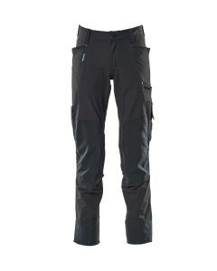 MASCOT 17179 Advanced Trousers With Kneepad Pockets - Mens - Dark Navy