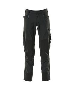 MASCOT 17179 Advanced Trousers With Kneepad Pockets - Mens - Black