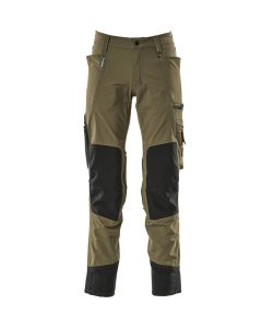 MASCOT 17179 Advanced Trousers With Kneepad Pockets - Mens - Moss Green