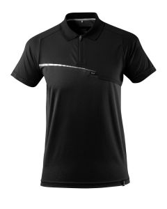 MASCOT 17283 Advanced Polo Shirt With Chest Pocket - Black