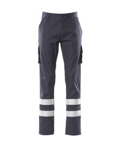 MACMICHAEL 17979 Workwear Trousers With Thigh Pockets - Dark Navy