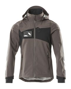 MASCOT 18001 Accelerate Outer Shell Jacket - Mens - Dark Anthracite/Black