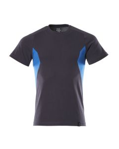 MASCOT 18082 Accelerate T-Shirt - Mens - Dark Navy/Azure Blue