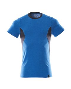 MASCOT 18082 Accelerate T-Shirt - Mens - Azure Blue/Dark Navy