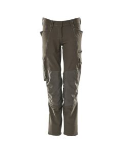 MASCOT 18088 Accelerate Trousers With Kneepad Pockets - Womens - Dark Anthracite