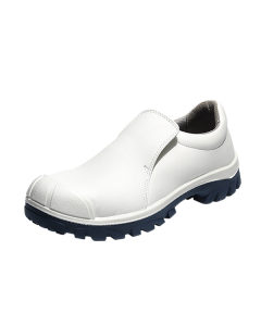 EMMA Vera Easy Wipe Safety Shoes - S2, SRC - White/Blue Outsole