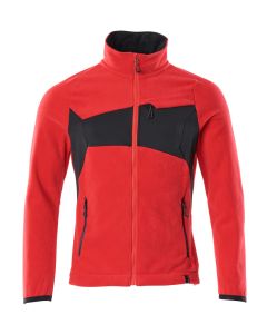 MASCOT 18303 Accelerate Fleece Jacket - Mens - Traffic Red/Black
