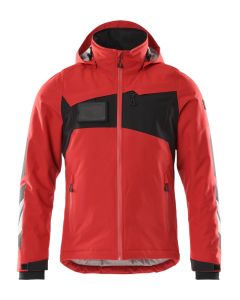 MASCOT 18335 Accelerate Winter Jacket - Mens - Traffic Red/Black