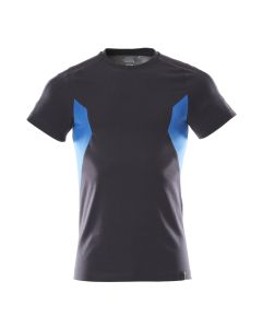 MASCOT 18382 Accelerate T-Shirt - Mens - Dark Navy/Azure Blue
