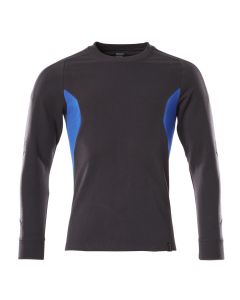 MASCOT 18384 Accelerate Sweatshirt - Mens - Dark Navy/Azure Blue
