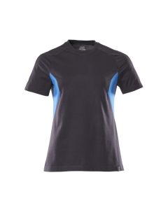 MASCOT 18392 Accelerate T-Shirt - Womens - Dark Navy/Azure Blue