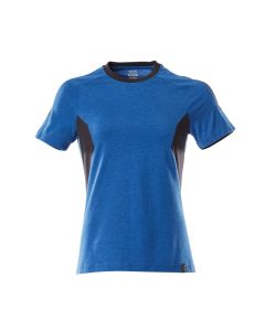 MASCOT 18392 Accelerate T-Shirt - Womens - Azure Blue/Dark Navy