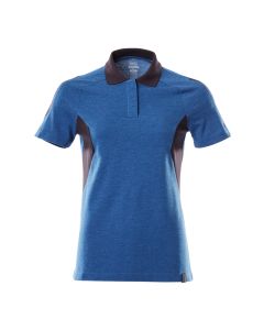 MASCOT 18393 Accelerate Polo Shirt - Womens - Azure Blue/Dark Navy