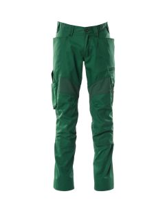 MASCOT 18579 Accelerate Trousers With Kneepad Pockets - Mens - Green