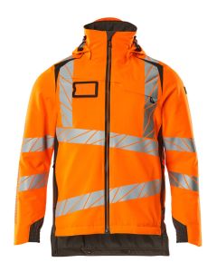 MASCOT 19035 Accelerate Safe Winter Jacket - Mens - Hi-Vis Orange/Dark Anthracite