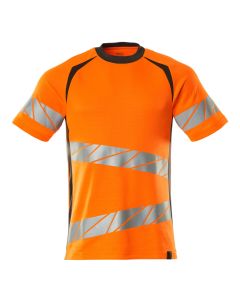 MASCOT 19082 Accelerate Safe T-Shirt - Mens - Hi-Vis Orange/Dark Anthracite