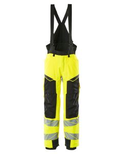 MASCOT 19090 Accelerate Safe Winter Trousers - Hi-Vis Yellow/Black