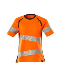 MASCOT 19092 Accelerate Safe T-Shirt - Womens - Hi-Vis Orange/Dark Anthracite