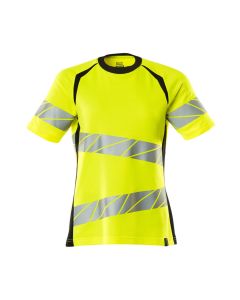 MASCOT 19092 Accelerate Safe T-Shirt - Womens - Hi-Vis Yellow/Black