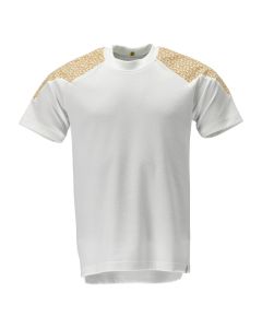 Mascot 20082 Short Sleeve T-Shirt - Food & Care - White/Gold