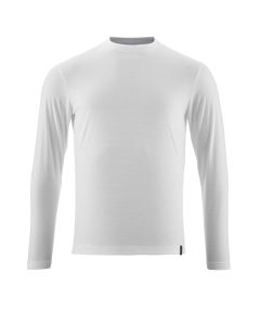 MASCOT 20181 Crossover T-Shirt, Long-Sleeved - Mens - White