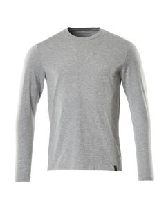 MASCOT 20181 Crossover T-Shirt, Long-Sleeved - Mens - Grey-Flecked