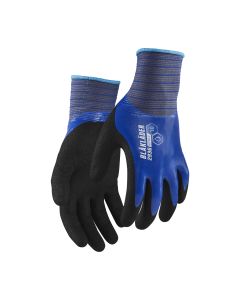 Blaklader 2936 Work Gloves Waterproof, Nitrile Coated - Cornflower Blue