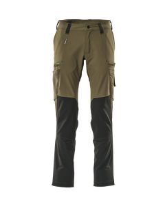 MASCOT 21679 Advanced Functional Trousers - Mens - Moss Green/Black