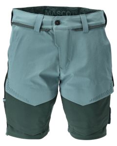 Mascot 22149 Ultimate Stretch Shorts - Mens - Light Forest Green/Forest Green
