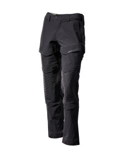 MASCOT 22279 Customized Trousers With Kneepad Pockets - Mens - Black