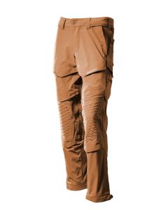 MASCOT 22279 Customized Trousers With Kneepad Pockets - Mens - Nut Brown