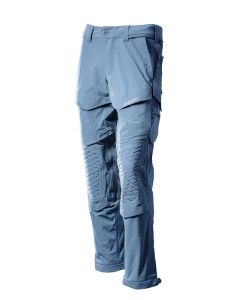 MASCOT 22279 Customized Trousers With Kneepad Pockets - Mens - Stone Blue