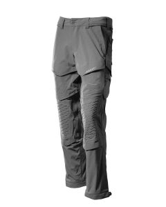 MASCOT 22279 Customized Trousers With Kneepad Pockets - Mens - Stone Grey