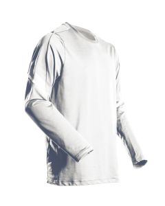 Mascot 22281 T-Shirt, Long-Sleeved - Mens - White
