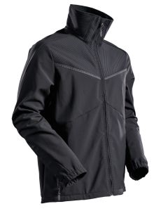MASCOT 22302 Customized Softshell Jacket - Mens - Black