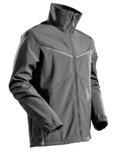 MASCOT 22302 Customized Softshell Jacket - Mens - Stone Grey