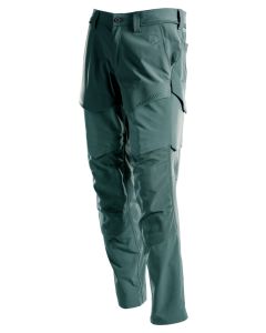 MASCOT 22379 Customized Trousers With Kneepad Pockets - Mens - Forest Green
